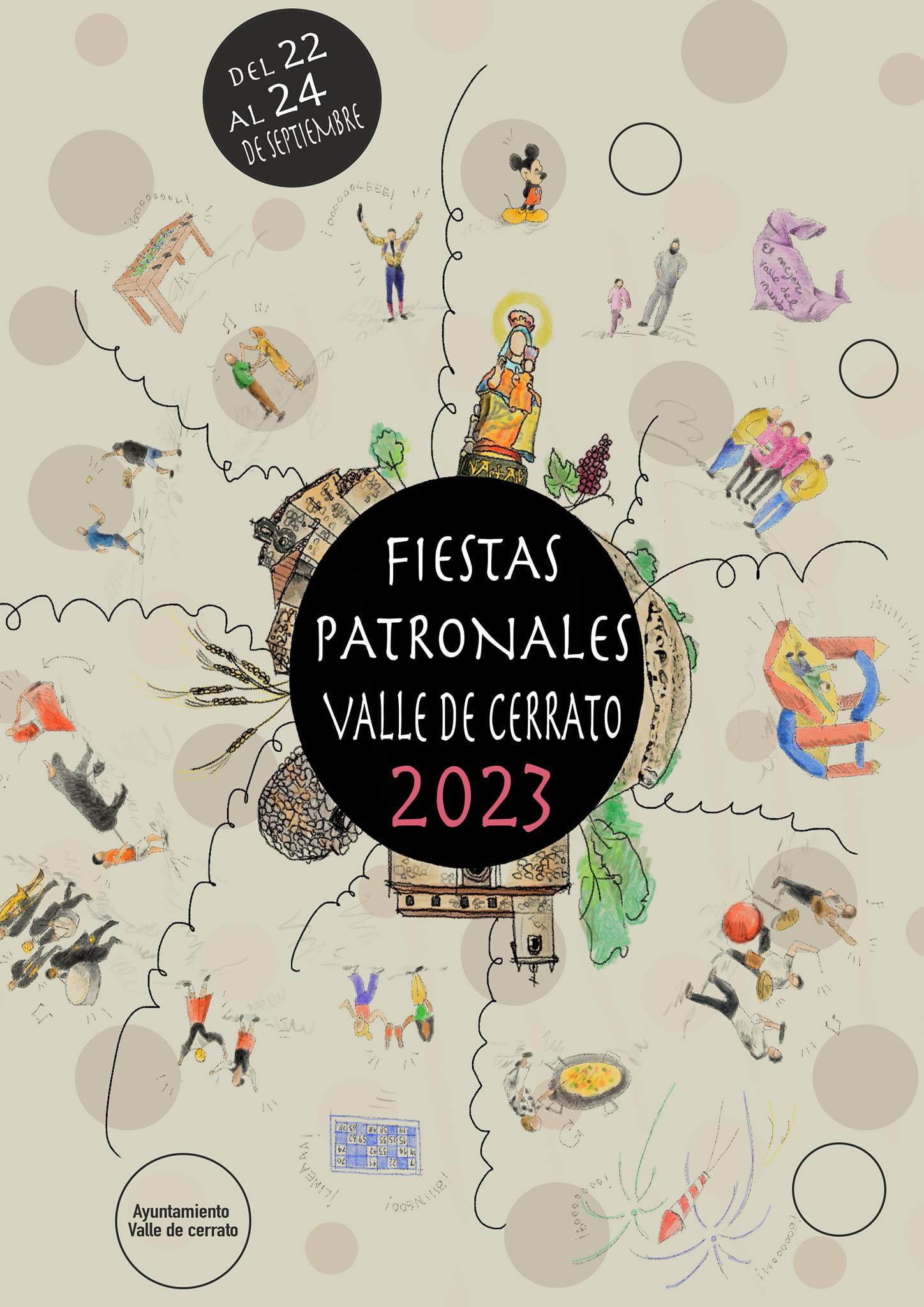 Fiestas patronales en honor a la Virgen del Valle 2023 Valle de Cerrato